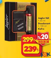 JAGLER EDT PARFÜM 50 ML + DEODORANT 100 ML